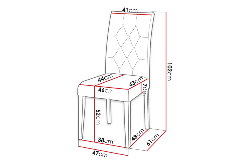 Aldbrough Matstol - Products - Möbler - Fåtölj & stolar - Matstol & köksstol