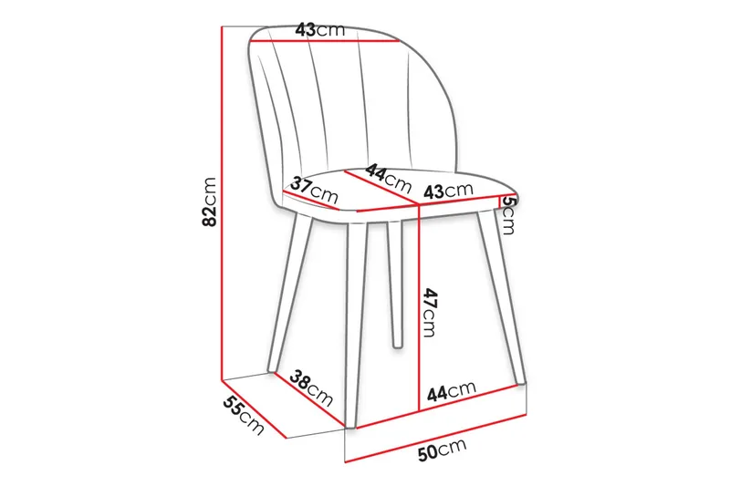 Aldbrough Matstol - Products - Möbler - Fåtölj & stolar - Matstol & köksstol