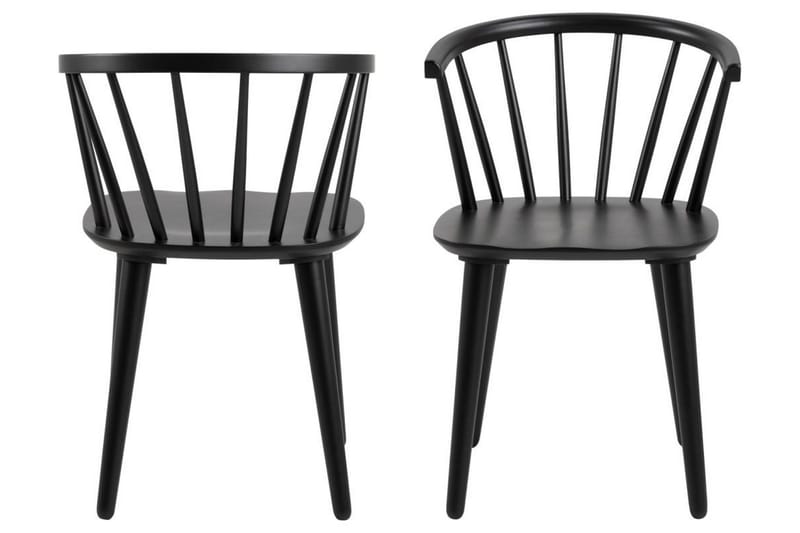 Altais Matstol - Svart - Products - Möbler - Fåtölj & stolar - Pinnstol