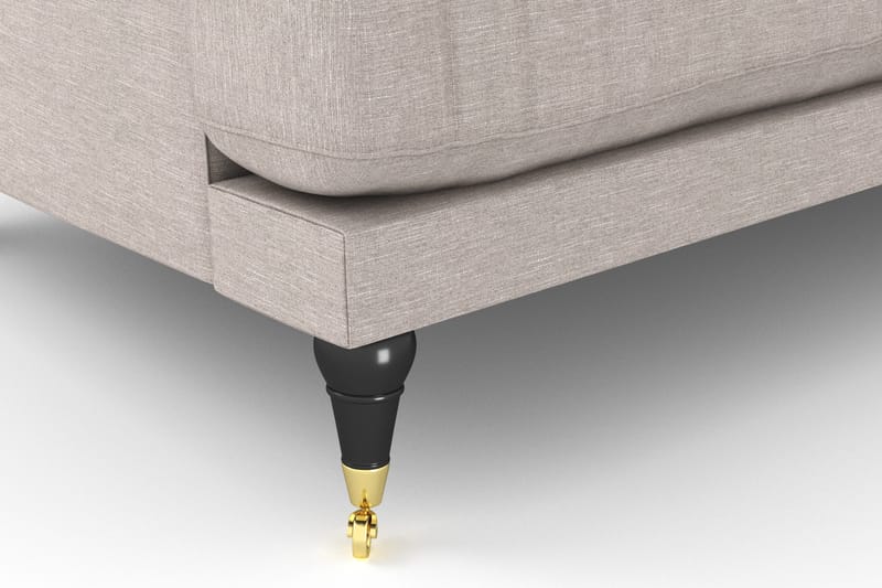 Andrew Loveseat - Beige/Mässing - Products - Möbler - Fåtölj & stolar - Fåtölj