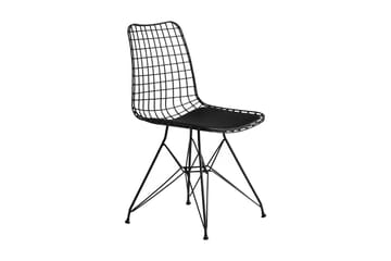 Bernati Matstol - Svart - Products - Möbler - Fåtölj & stolar - Matstol & köksstol
