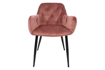 Brita Stol 61x57x83 cm Rosa - Products - Möbler - Fåtölj & stolar - Karmstol