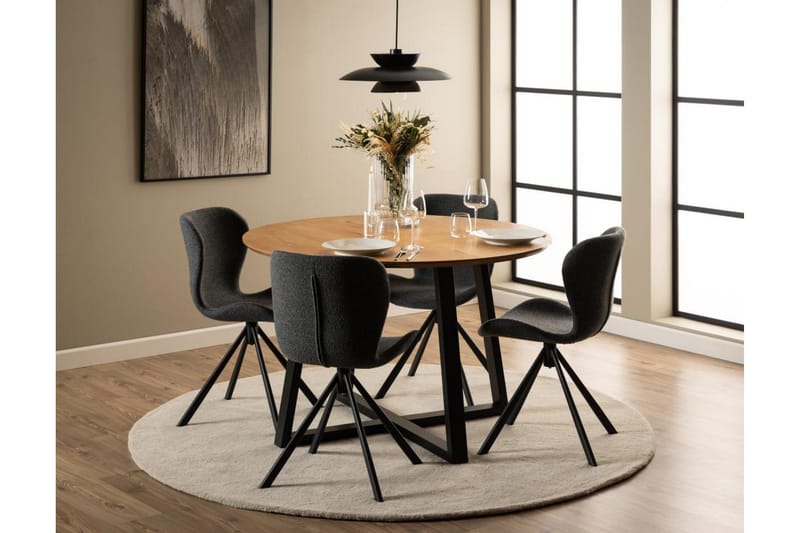 Caversfield Matstol - Grå - Products - Möbler - Fåtölj & stolar - Matstol & köksstol