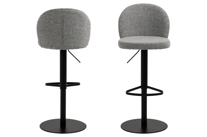 Dursun Barstol - Grå - Products - Möbler - Fåtölj & stolar - Barstol & barpall