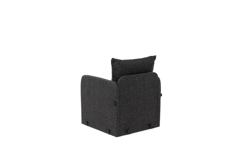 1-sits bäddsoffa Rubby Mörkgrå - Mörkgrå - Products - Möbler - Fåtölj & stolar - Fåtölj - Bäddfåtölj