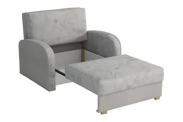 Denegal Bäddfåtölj Ljusgrå - Products - Möbler - F åtölj & stolar - Fåtölj - Bäddfåtölj