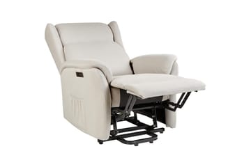 Elektrisk reclinerfåtölj Elegy - Vit - Products - Möbler - Fåtölj & stolar - Fåtölj - Biofåtölj & reclinerfåtölj