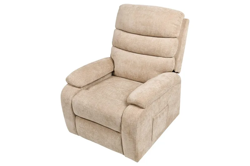 Elektrisk reclinerfåtölj Rise Beige - Beige - Products - Möbler - Fåtölj & stolar - Fåtölj - Biofåtölj & reclinerfåtölj
