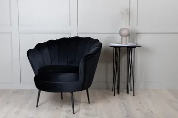 Fåtölj Calais - Svart - Products - Möbler - Fåtölj & stolar - Fåtölj