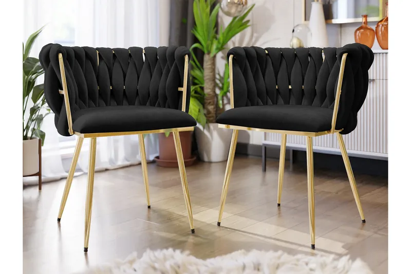 Garrick Karmstol - Svart - Products - Möbler - Fåtölj & stolar - Karmstol