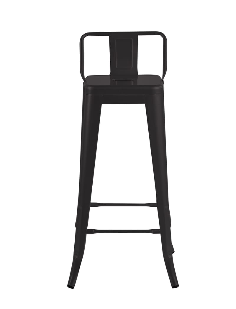 Iris barstol i svart metall - Sitthöjd 76 cm - Svart - Products - Möbler - Fåtölj & stolar - Barstol & barpall