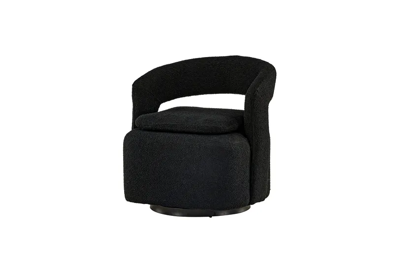 Laurel Fåtölj - Svart - Products - Möbler - Fåtölj & stolar - Fåtölj