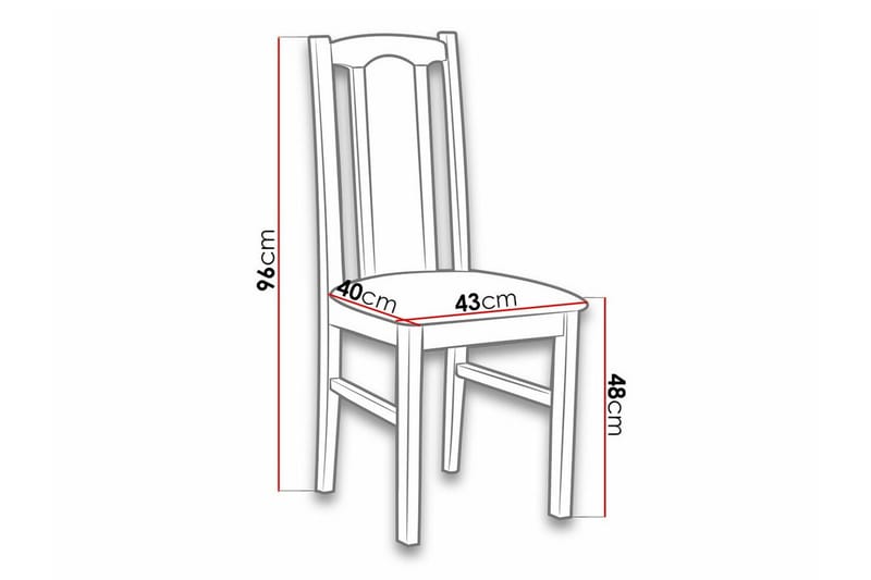 Lufti Matstol - Brun - Products - Möbler - Fåtölj & stolar - Matstol & köksstol