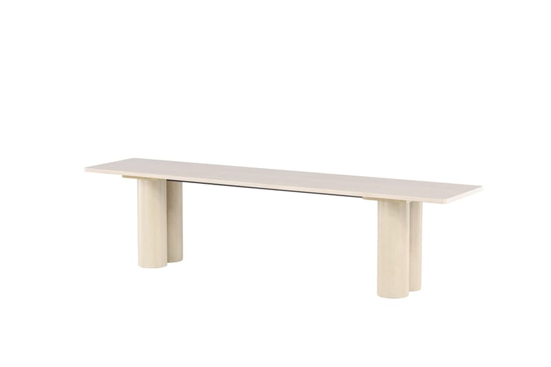 Matbänk Olivia 40x180x45 cm - Vit - Products - Möbler - Fåtölj & stolar - Sittbänk