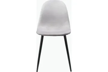 Oktoos Matstol - Grå/Svart - Products - Möbler - Fåtölj & stolar - Matstol & köksstol