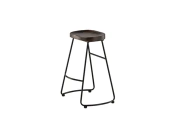 Ozark Barstol 74 cm - Svart - Products - Möbler - Fåtölj & stolar - Barstol & barpall