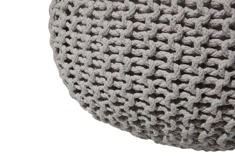Conrad Sittpuff 50 cm - Grå - Products - Möbler - Fåt ölj & stolar - Pall & puff - Sittpuff