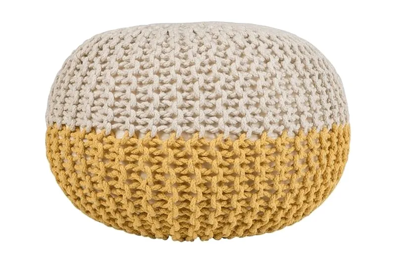 Conrad Sittpuff 50 cm, Gul