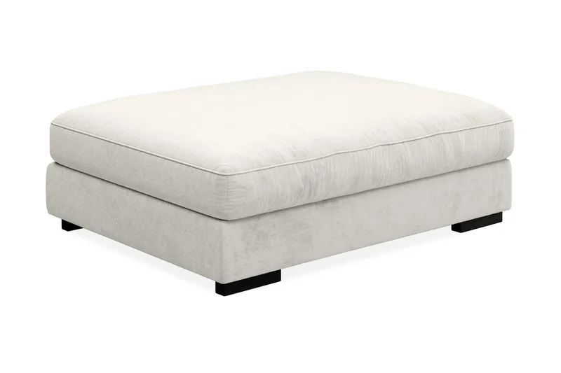 Dubai Fotpall Sammet, Vit