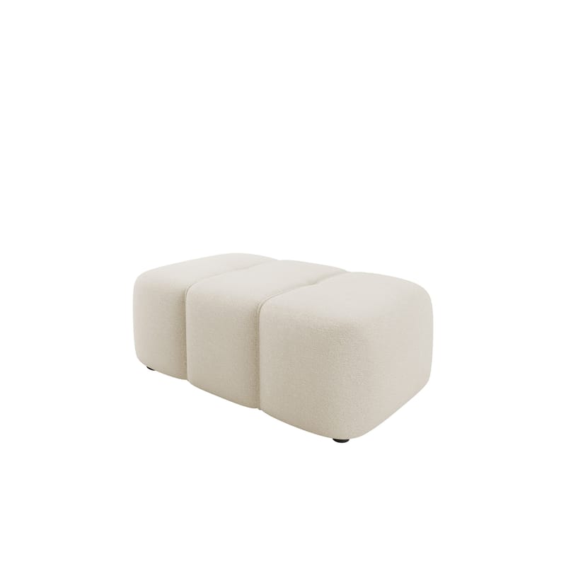 Flo Fotpall 93 cm, Vit