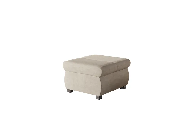 Gamal Fotpall 60 cm - Beige - Products - Möbler - Fåtölj & stolar - Pall & puff - Fotpallar