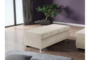 Gamal Fotpall 60 cm - Beige - Products - Möbler - Fåtölj & stolar - Pall & puff - Fotpallar