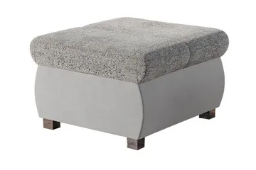 Kintore Fotpall 60 cm Light grey/Dark grey - Products - Möbler - Fåtölj & stolar - Pall & puff - Fotpallar