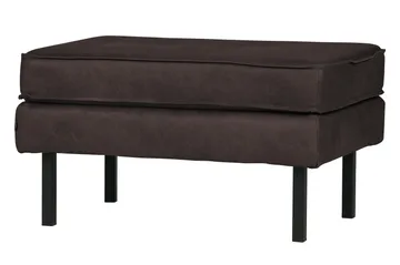 Lissbon Fotpall - Svart - Products - Möbler - Fåtölj & stolar - Pall & puff - Fotpallar