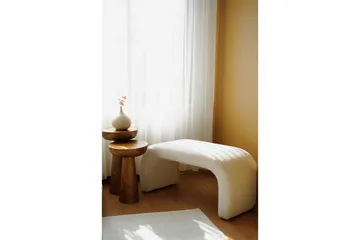 Manav Sittpuff 106 cm - Vit - Products - Möbler - Fåtölj & stolar - Pall & puff - Sittpuff
