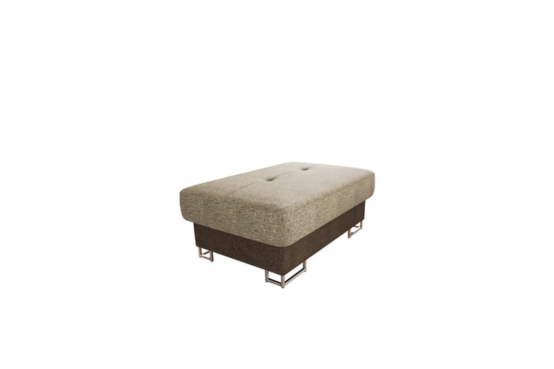 Reginia Fotpall 104 cm - Vit - Products - Möbler - Fåtölj & stolar - Pall & puff - Fotpallar