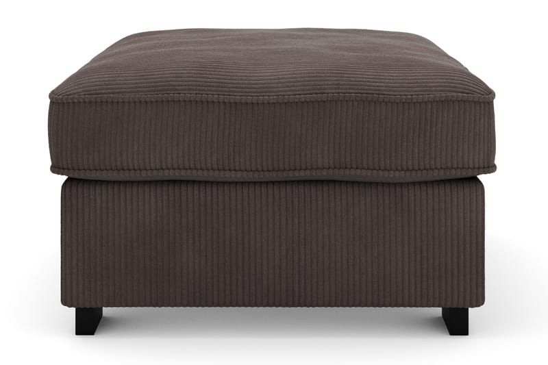 Rossita Fotpall i Manchester - Taupe - Products - Möbler - Fåtölj & stolar - Pall & puff - Fotpallar