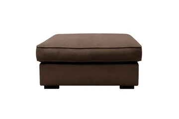 Rossita lyx Fotpall - Brun Manchester - Products - Möbler - Fåtölj & stolar - Pall & puff - Fotpallar