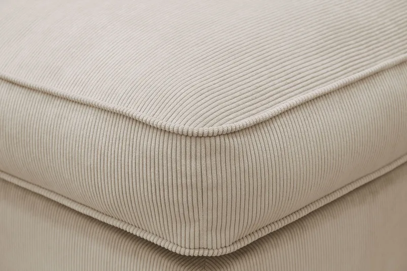 Rossita lyx Fotpall - Greige Manchester - Products - Möbler - Fåtölj & stolar - Pall & puff - Fotpallar