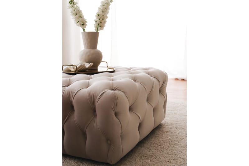 Seban Sittpuff 80 cm - Cream - Products - Möbler - Fåtölj & stolar - Pall & puff - Sittpuff