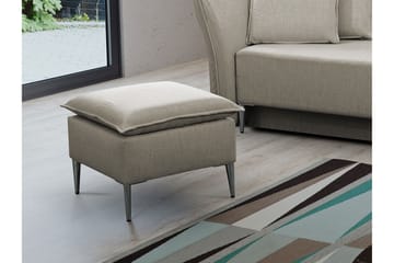 Staffin Fotpall 50 cm Beige/Light beige - Products - Möbler - Fåtölj & stolar - Pall & puff - Fotpallar