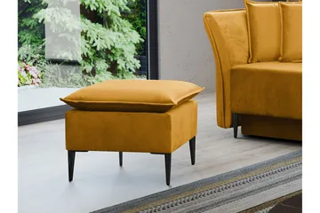 Staffin Fotpall 50 cm Yellow - Products - Möbler - Fåtölj & stolar - Pall & puff - Fotpallar