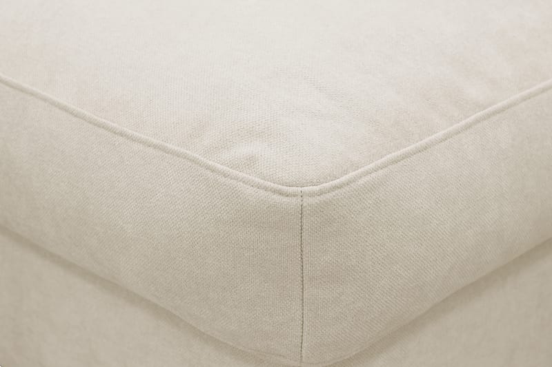 Valencia Fotpall med avtagbar och tvättbar klädsel - Beige - Products - Möbler - Fåtölj & stolar - Pall & puff - Fotpallar