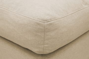 Valencia Fotpall med avtagbar och tvättbar klädsel - Beige - Products - Möbler - Fåtölj & stolar - Pall & puff - Fotpallar