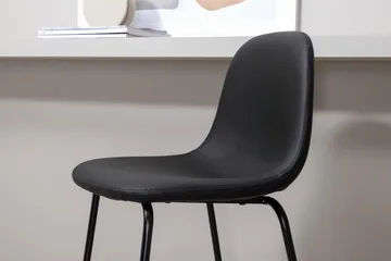 Polar Barstol - Konstläder/Svart - Products - Möbler - Fåtölj & stolar - Matstol & köksstol