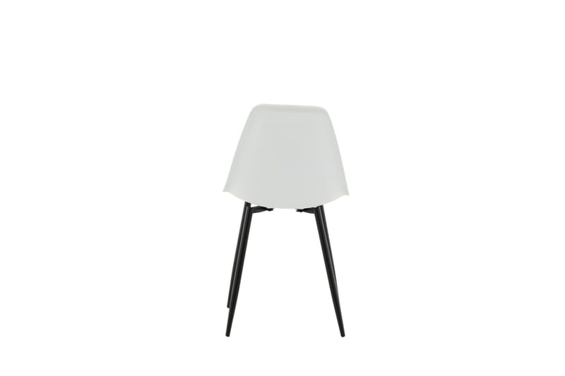 Polar Matstol - Vit/Svart - Products - Möbler - Fåtölj & stolar - Matstol & köksstol