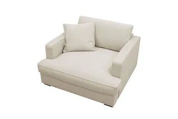 Rossita lyx Extra djup Fåtölj - Beige Tyg - Products - Möbler - Fåtölj & stolar - Fåtölj