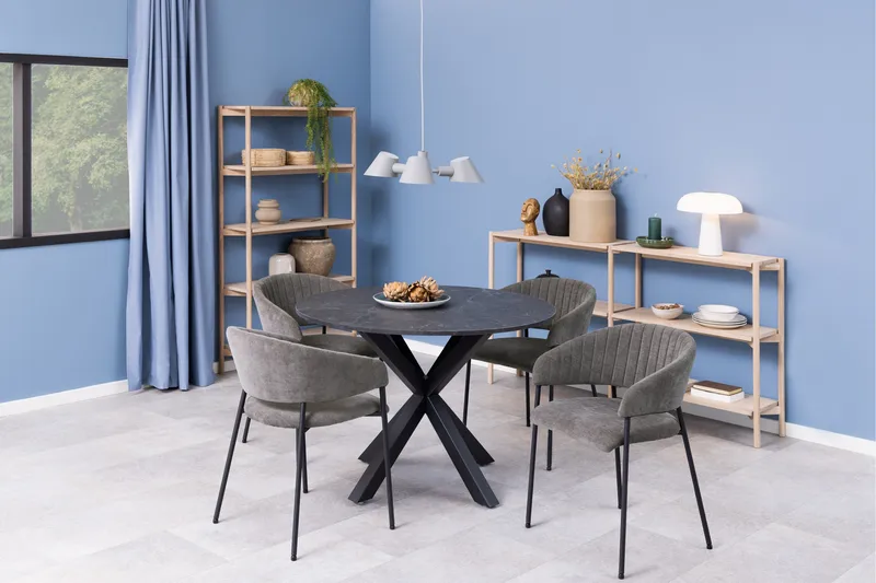 Sanno Karmstol - Grå - Products - Möbler - Fåtölj & stolar - Karmstol