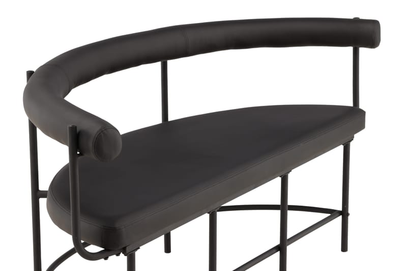 Stallhagen x Josefin Lustig Sittbänk 165 cm - Svart - Products - Möbler - Fåtölj & stolar - Sittbänk - Bänk med ryggstöd