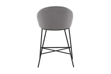 Velvet Barstol - Mörkgrå - Products - Möbler - Fåtölj & stolar - Barstol & barpall