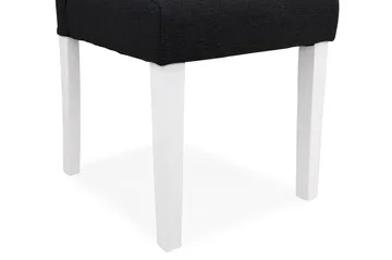 Viktor Klassisk Matstol - Mörkgrå / Vit - Products - Möbler - Fåtölj & stolar - Matstol & köksstol