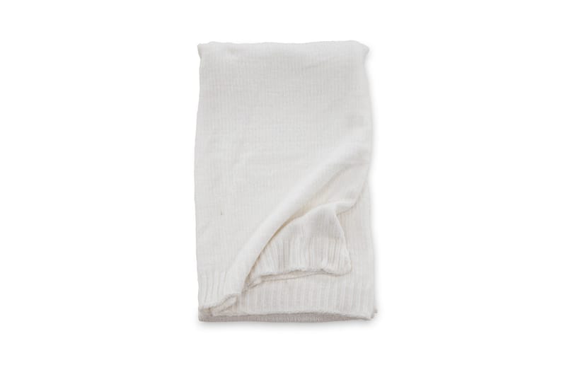 Ally Pläd 130x170 cm - Vit - Products - Textil & mattor - Filt & pl äd
