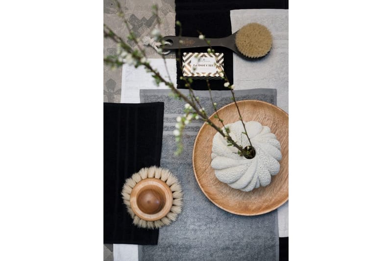 Gästhandduk Basic Frotté - Grå - Products - Textil & mattor - Badrumstextil - Handdukar