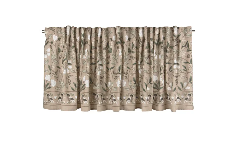 Corinne Gardinkappa 55 cm, Grön