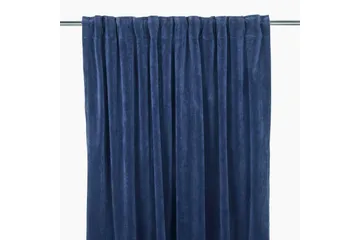 Sameta Sammetsgardin Multibandslängd 2-pack 240 cm, Marinblå