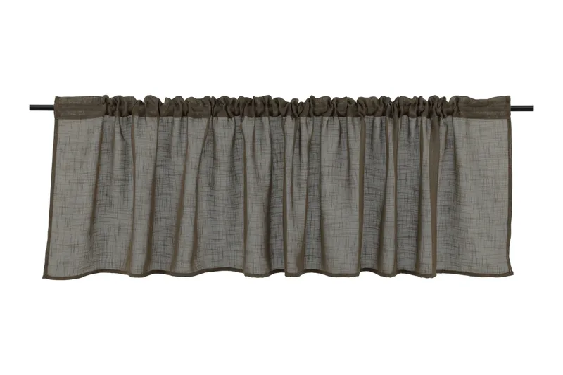 Kaya Gardinkappa 55x250 cm, Brun